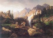 unknow artist Tatra Mountains Germany oil painting artist